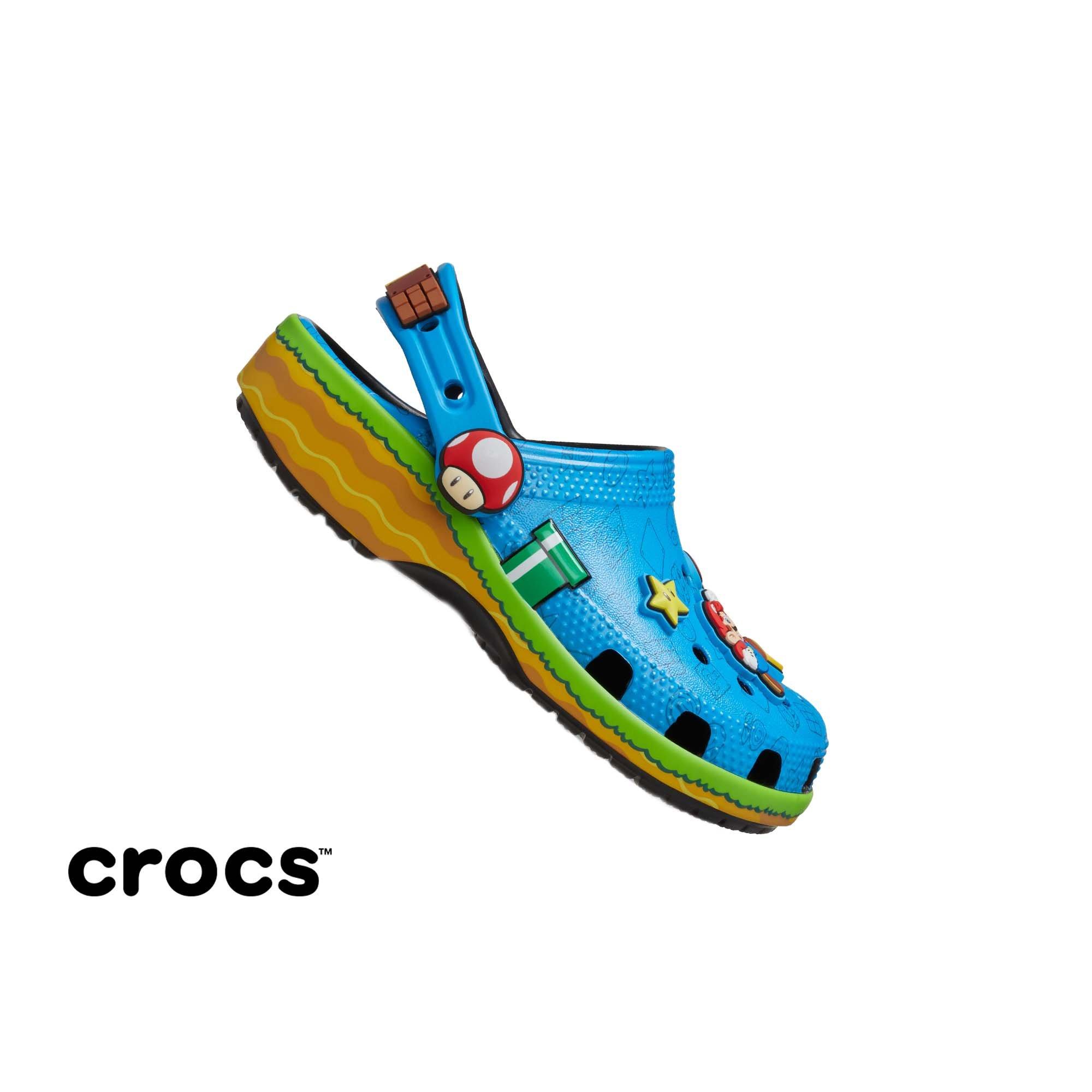 Crocs x Super Mario Classic Toddler Kids' Clog - BLUE